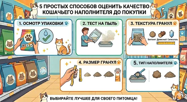 5 простых способов оценить качество наполнителя ещё до покупки