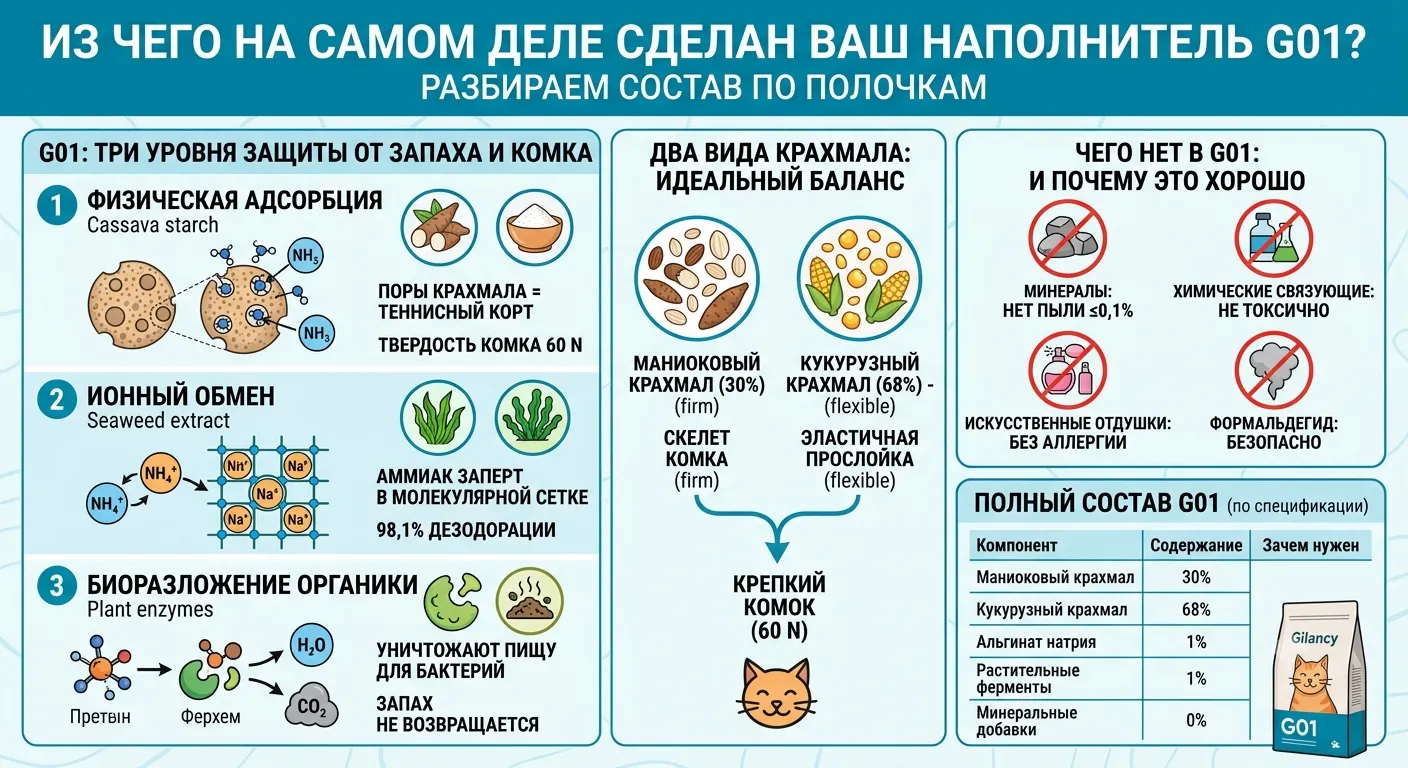 Из чего на самом деле сделан наполнитель? 